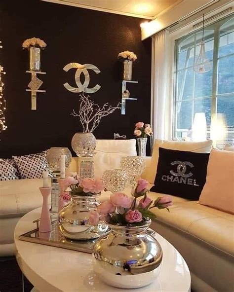 chanel home decor|chanel inspired home decor.